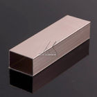 El oro de Rose sacó los perfiles de aluminio del tubo de la aleación que el oro del alto rendimiento anodiza