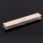 Grano de madera brillante 6063 para fexiblemente el perfil de aluminio de Extrusted de la cocina del gabinete