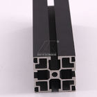 Perfil anodizado negro 40x40m m de la aleación de aluminio 6000 7000 longitud de la serie 5.8-5.98m
