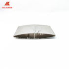 Cuchilla de la lumbrera de Sun del perfil aerodinámico del perfil de la aleación de aluminio de la protuberancia para el sistema vertical de la fachada