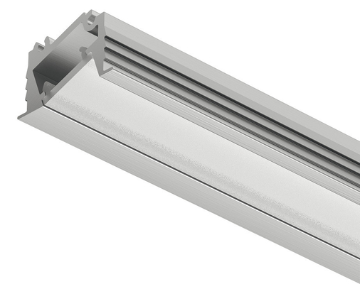 El perfil de aluminio de la exhibición LED para las luces de tira del LED ahueca el montaje