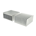 53,5 de x perfiles de aluminio del disipador de calor del cuadrado 30 milímetros para el enfriamiento del poder de la CPU LED