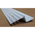 Z forma perfil que bordea de la mampostería seca de aluminio decorativa del ajuste de Gap de la sombra del metal