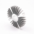 Metal de aluminio sacado 6063 del perfil del disipador de calor redondo
