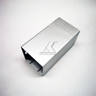 El cuadrado de aluminio del perfil de la vivienda del CNC del accesorio de iluminación forma ángulo redondeado