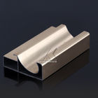 Golded anodizó el perfil de aluminio material de Extrusted del armario de cocina estándar de CQC
