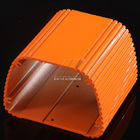 2200pa protuberancias de aluminio grandes, naranja del perfil de la aleación de aluminio anodizada