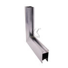 La protuberancia de aluminio de plata anodizada perfila 6063 T5 para la ventana de desplazamiento