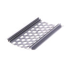 La dimensión modificada para requisitos particulares oxidó la placa de aluminio Squee de la protuberancia del perfil del OEM del CNC de aluminio de la aleación del hueco de aluminio de la placa