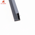 Perfil de aluminio de la puerta de la protuberancia 6063 T5 para la construcción de edificios