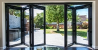 Perfil de aluminio de desplazamiento 2.5m m de la puerta del marco del aislamiento térmico para las puertas de plegamiento del BI del vidrio del patio